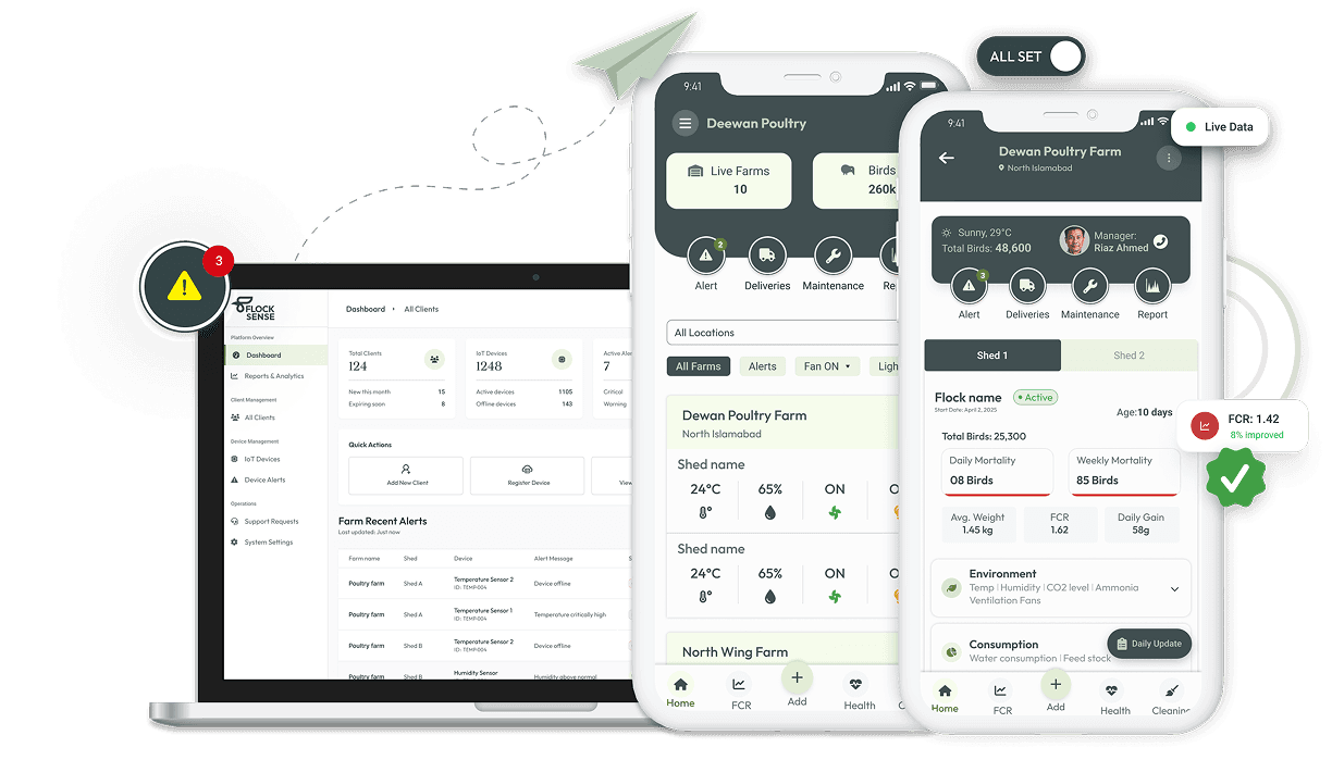 Flock Sense Hero